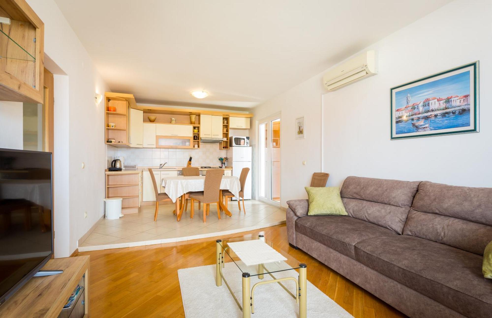 Apartment Mia - Spacious Apartment On 85 M2 With Beautiful Sea View トロギール エクステリア 写真